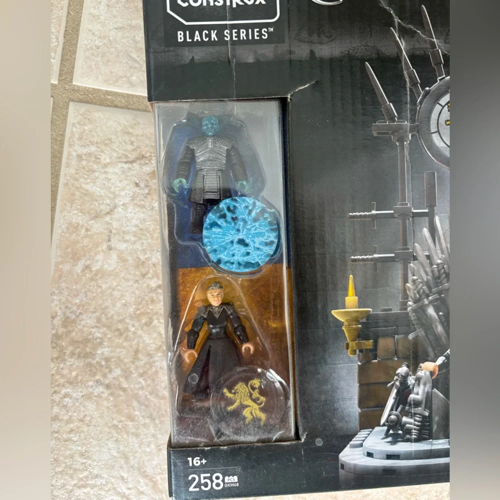 🆕 Mega Construx Game Of Thrones Black Series The Iron Throne Building - Picture 5 of 5
